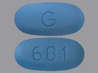 Image 1 - Imprint G 681 - lacosamide 200 mg