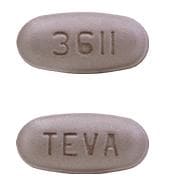 Image 1 - Imprint TEVA 3611 - pirfenidone 801 mg