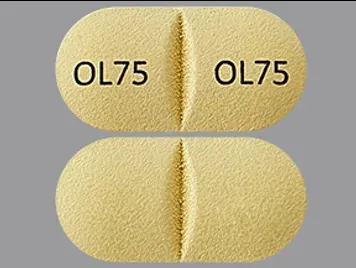 Image 1 - Imprint OL75 OL75 - Cuvrior trientine tetrahydrochloride 300 mg