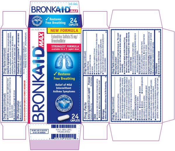 Image 1 - Imprint BRONK25 - Bronkaid Max 25 mg