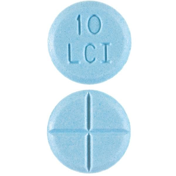 Image 1 - Imprint 10 LCI - amphetamine/dextroamphetamine 10 mg