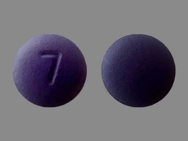 Image 1 - Imprint 7 - hydroxyzine 50 mg