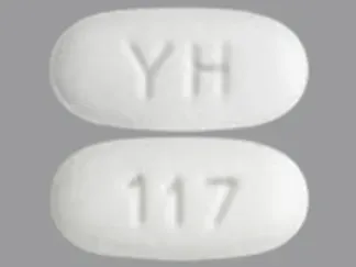 Image 1 - Imprint YH 117 - guanfacine 2 mg