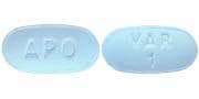 Imprint APO VAR 1 - varenicline 1 mg