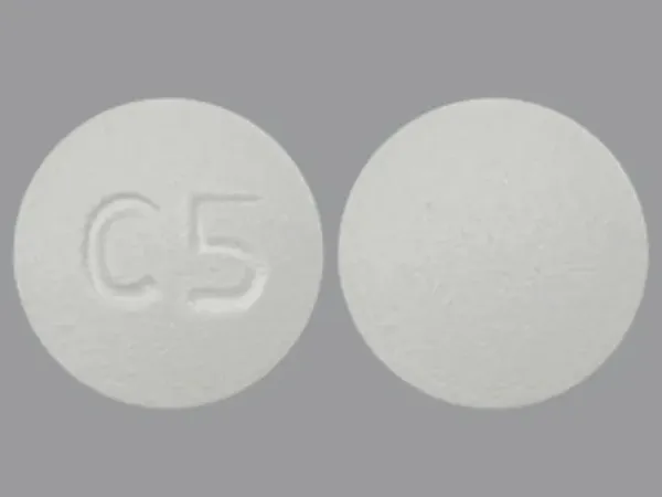 Image 1 - Imprint C5 - olanzapine 5 mg