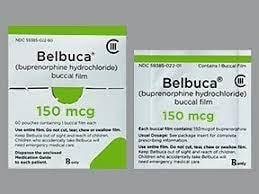 Imprint E1 - Belbuca 150 mcg buccal film
