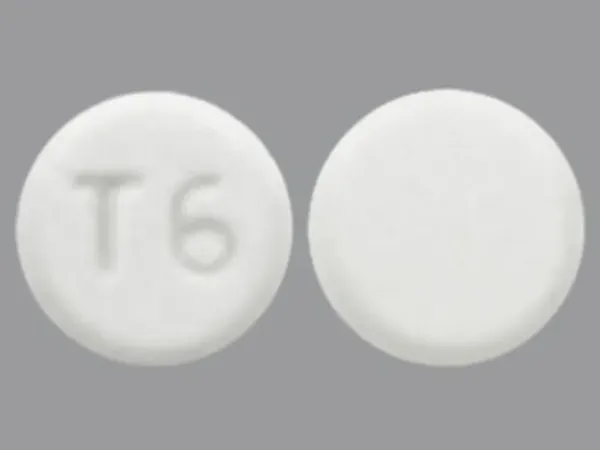 Imprint T6 - roflumilast 250 mcg