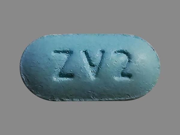 Imprint ZV2 - varenicline 1 mg