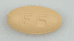 Image 1 - Imprint F6 - lurasidone 80 mg
