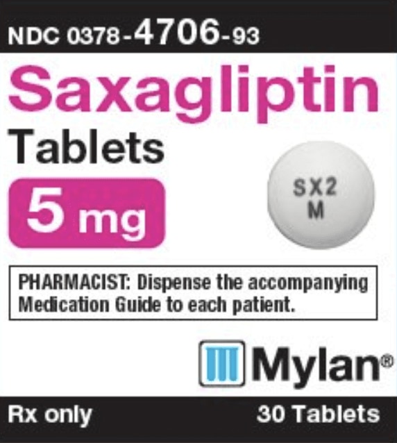 Imprint SX2 M - saxagliptin 5 mg