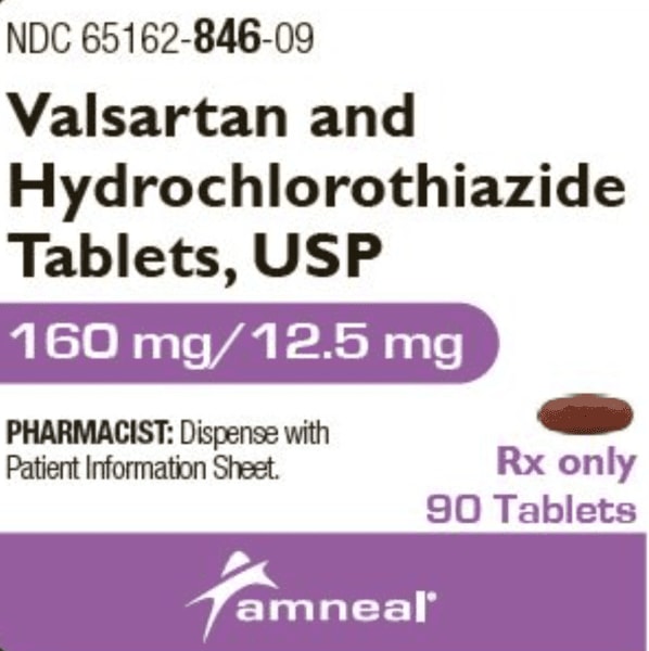 AN 846 - Hydrochlorothiazide and Valsartan