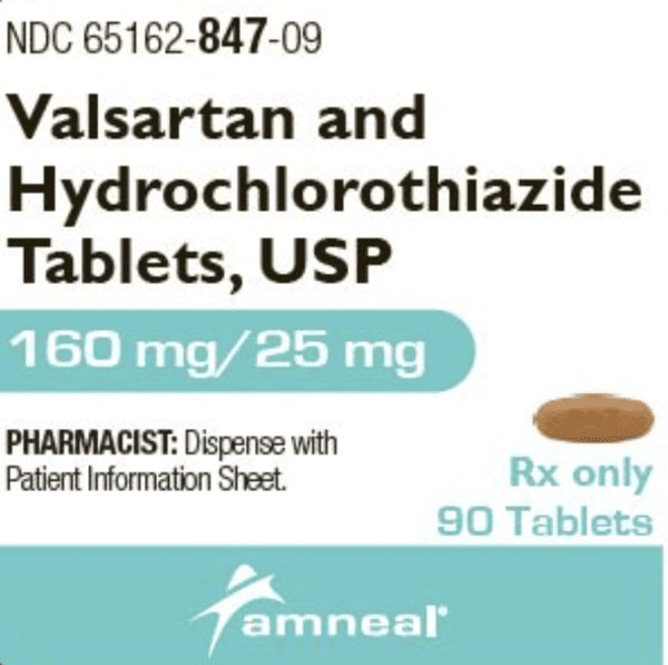 AN 847 - Hydrochlorothiazide and Valsartan
