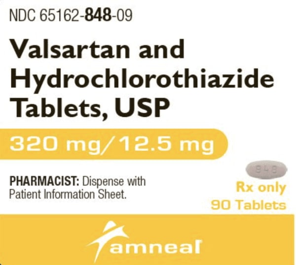 AN 848 - Hydrochlorothiazide and Valsartan
