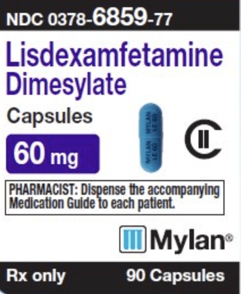 Pill Finder: MYLAN LE 60 MYLAN LE 60 Blue Capsule-shape 