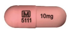 Image 1 - Imprint M 5111 10 mg - lisdexamfetamine 10 mg