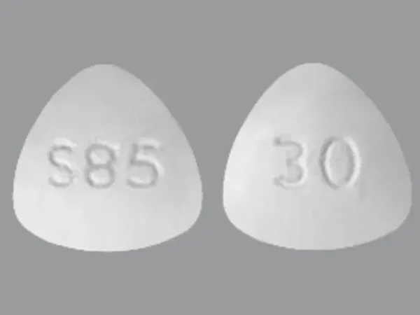 Image 1 - Imprint S85 30 - lisdexamfetamine 30 mg