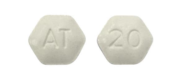 AT 20 - Lisdexamfetamine Dimesylate (Chewable)