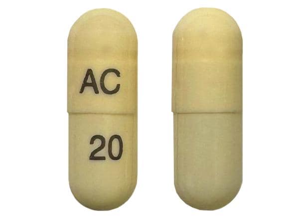 Image 1 - Imprint AC 20 - lisdexamfetamine 20 mg