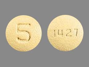 Imprint 1427 5 - dapagliflozin 5 mg