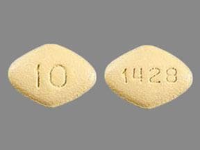 Imprint 1428 10 - dapagliflozin 10 mg