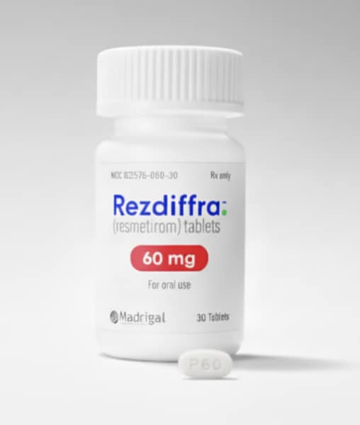 Image 1 - Imprint P60 - Rezdiffra 60 mg