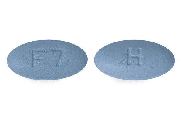 Imprint H F7 - fesoterodine 8 mg