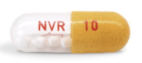 Image 1 - Imprint NVR 10 - Entresto Sprinkle sacubitril 15 mg / valsartan 16 mg