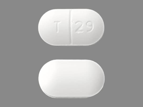 T 29 - Acetaminophen and Butalbital