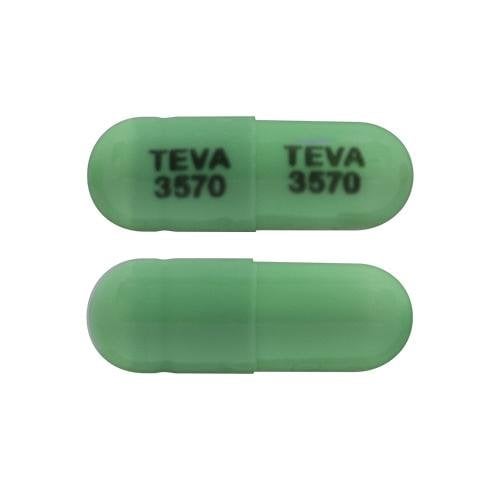 Image 1 - Imprint TEVA 3570 TEVA 3570 - lisdexamfetamine 60 mg
