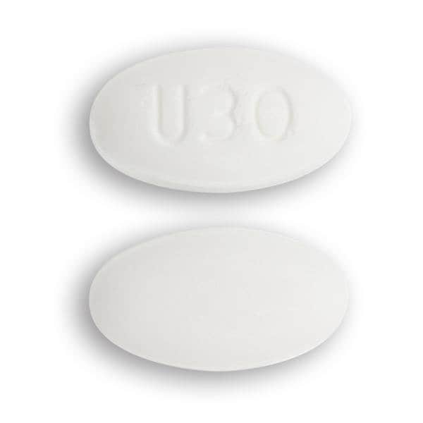 Image 1 - Imprint U30 - deflazacort 30 mg