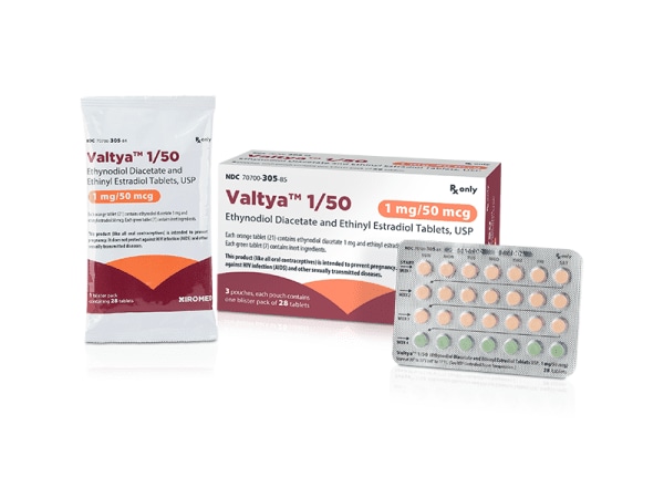 Image 1 - Imprint 252 - Valtya 1/50 ethinyl estradiol 50 mcg / ethynodiol diacetate  1 mg