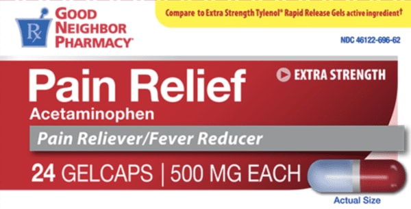 Image 1 - Imprint G1 - acetaminophen acetaminophen 500 mg