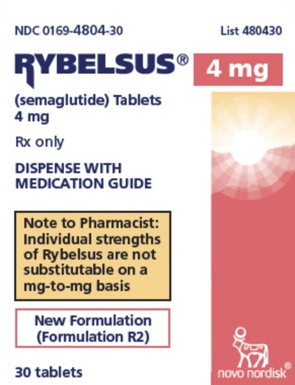 Imprint novo 4 - Rybelsus 4 mg