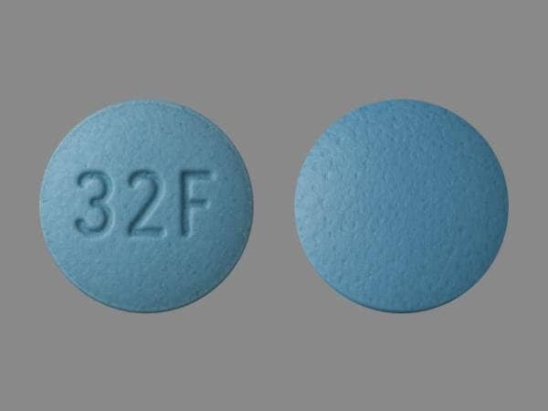 Image 1 - Imprint 32F - famotidine 20 mg