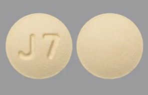 Imprint J7 - rivaroxaban 2.5 mg
