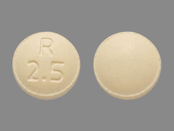 Imprint R 2.5 - rivaroxaban 2.5 mg