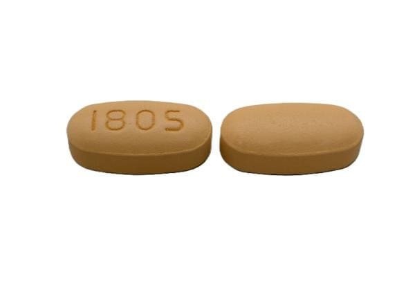 Imprint 1805 - metformin/sitagliptin 50 mg / 1000 mg