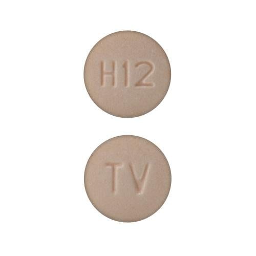 Image 1 - Imprint TV H12 - hydrochlorothiazide 12.5 mg