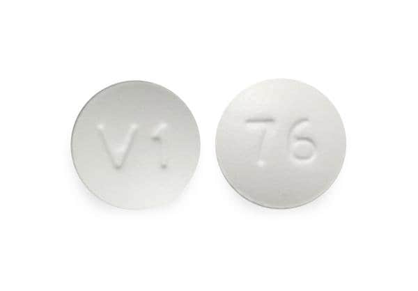 Imprint V1 76 - prucalopride 1 mg