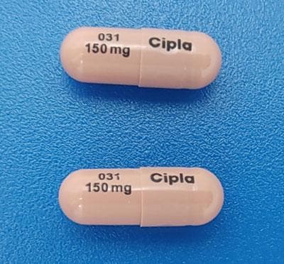 Imprint Cipla 031 150 mg - nilotinib 150 mg