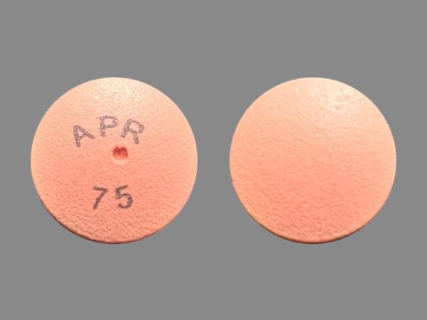 Image 1 - Imprint APR 75 - Otezla XR 75 mg