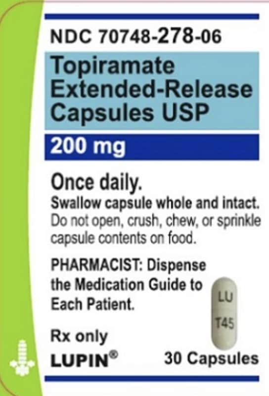 LU T45 - Topiramate Extended-Release
