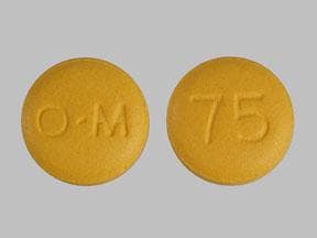 Imprint O-M 75 - tapentadol 75 mg