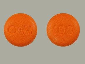 Imprint O-M 100 - tapentadol 100 mg