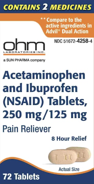 T II - Acetaminophen and Ibuprofen