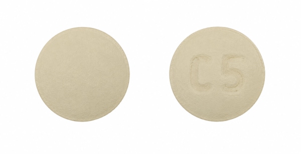 Imprint C5 - dapagliflozin 5 mg