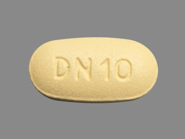 Imprint DN10 - dapagliflozin 10 mg