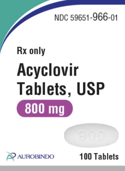 AC 800 - Acyclovir