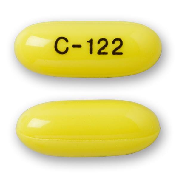 Image 1 - Imprint C-122 - amantadine 100 mg