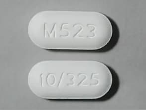 M523 10/325 - Acetaminophen and Oxycodone Hydrochloride